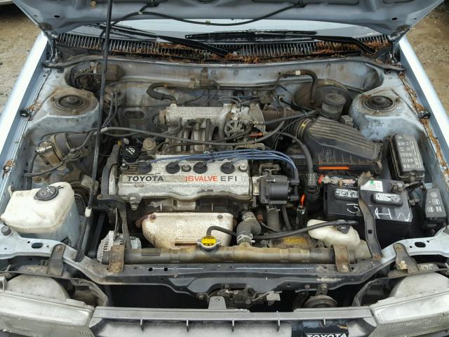 JT2AE94V2L0131105 - 1990 TOYOTA COROLLA DL BLUE photo 7