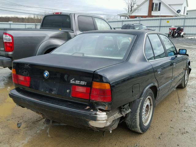 WBAHD6325SGK58755 - 1995 BMW 525 I AUTO BLACK photo 4