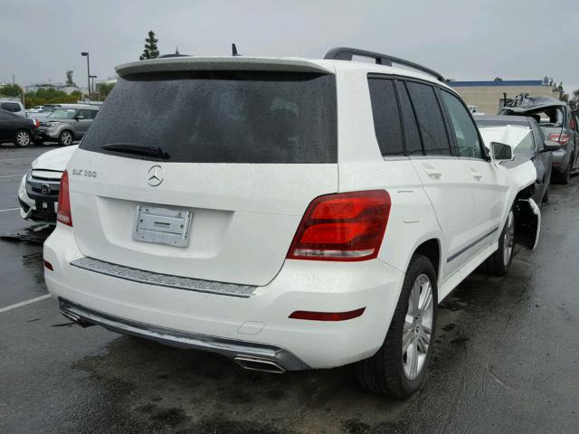 WDCGG5HB9FG399689 - 2015 MERCEDES-BENZ GLK 350 WHITE photo 4