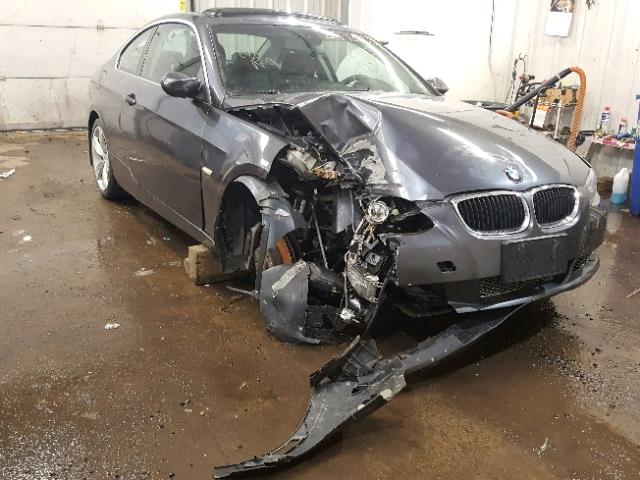 WBAWC73508E062379 - 2008 BMW 335 XI GRAY photo 1