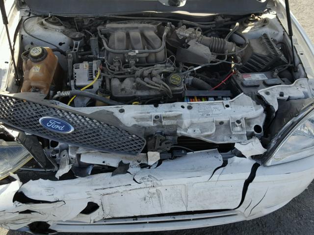 1FAFP53U67A145457 - 2007 FORD TAURUS SE WHITE photo 7