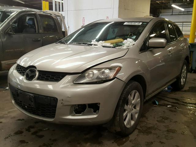 JM3ER293790236539 - 2009 MAZDA CX-7 SILVER photo 2