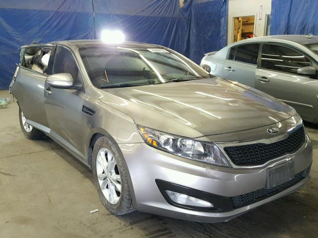 5XXGN4A70DG213067 - 2013 KIA OPTIMA EX GRAY photo 1