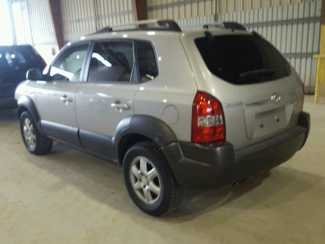 KM8JN12D35U095810 - 2005 HYUNDAI TUCSON GLS SILVER photo 3