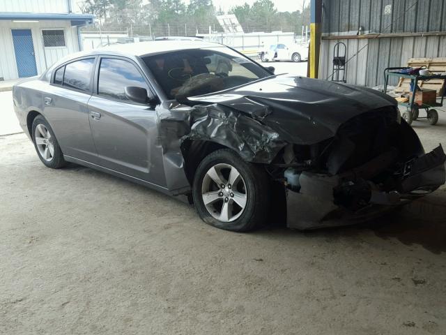 2B3CL3CG4BH544077 - 2011 DODGE CHARGER GRAY photo 1