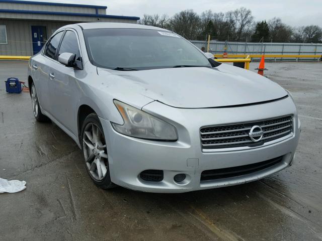 1N4AA51E19C809341 - 2009 NISSAN MAXIMA S SILVER photo 1