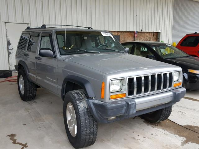 1J4FT48S2YL130770 - 2000 JEEP CHEROKEE S SILVER photo 1