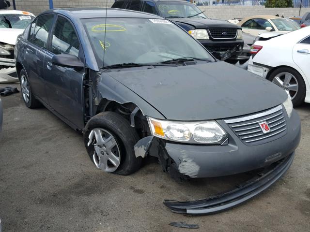 1G8AJ58F76Z153545 - 2006 SATURN ION LEVEL GRAY photo 1