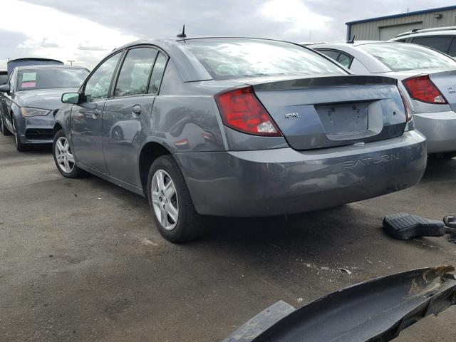 1G8AJ58F76Z153545 - 2006 SATURN ION LEVEL GRAY photo 3