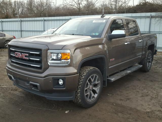 3GTU2VEC7FG131796 - 2015 GMC SIERRA K15 BROWN photo 2