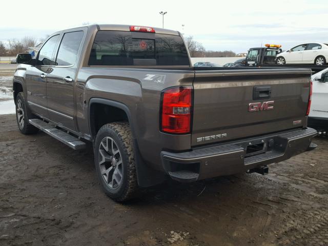 3GTU2VEC7FG131796 - 2015 GMC SIERRA K15 BROWN photo 3