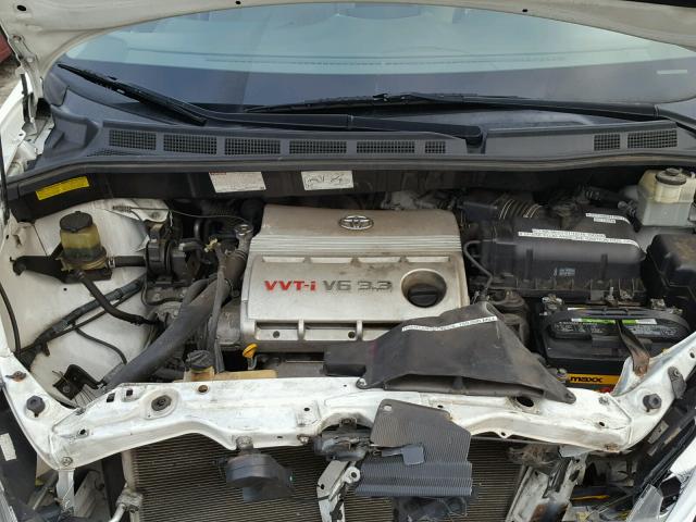 5TDZA23C76S460185 - 2006 TOYOTA SIENNA CE WHITE photo 7