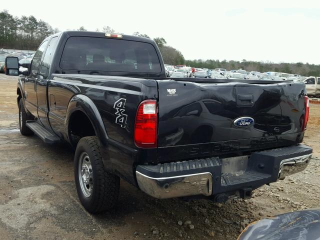 1FT7X2BT8CEC72087 - 2012 FORD F250 SUPER BLACK photo 3