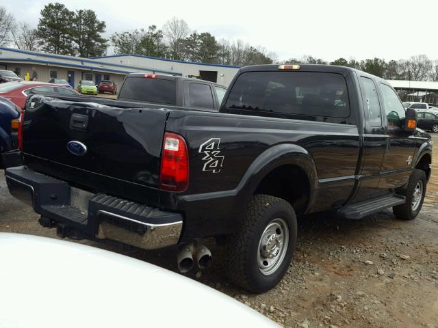 1FT7X2BT8CEC72087 - 2012 FORD F250 SUPER BLACK photo 4