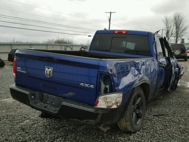 1C6RR7GT6ES421374 - 2014 RAM 1500 SLT BLUE photo 4