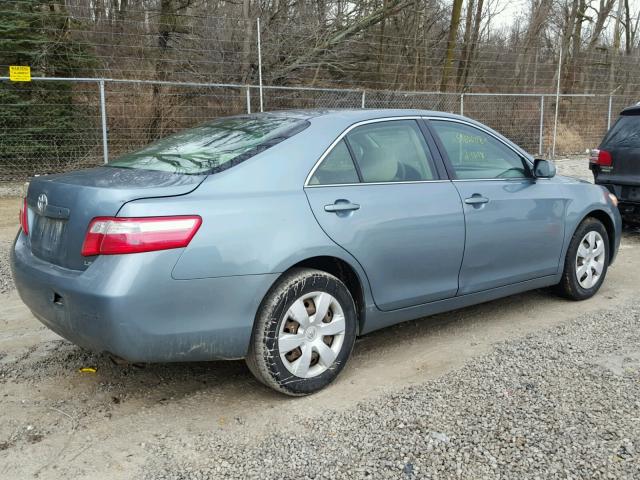 4T4BE46K69R097030 - 2009 TOYOTA CAMRY BASE BLUE photo 4