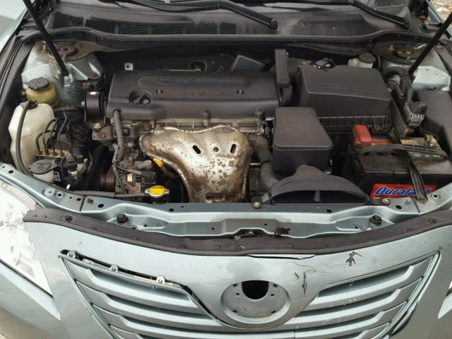 4T4BE46K69R097030 - 2009 TOYOTA CAMRY BASE BLUE photo 7