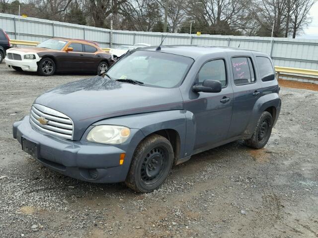 3GNCA13B29S541058 - 2009 CHEVROLET HHR LS GRAY photo 2