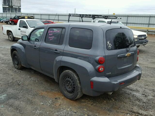 3GNCA13B29S541058 - 2009 CHEVROLET HHR LS GRAY photo 3