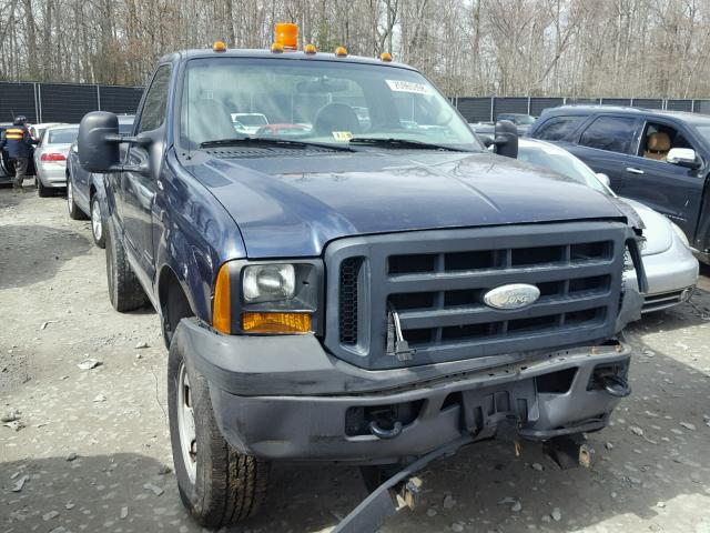 1FTWF31P87EA85009 - 2007 FORD F350 SRW S BLUE photo 1