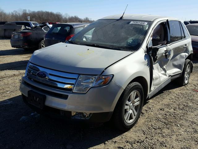 2FMDK39C27BB59150 - 2007 FORD EDGE SEL P BEIGE photo 2