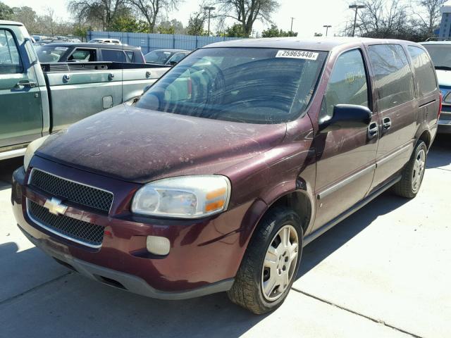 1GNDV23L96D122143 - 2006 CHEVROLET UPLANDER L 栗色 照片 2