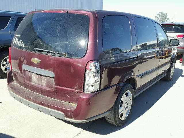 1GNDV23L96D122143 - 2006 CHEVROLET UPLANDER L 栗色 照片 4