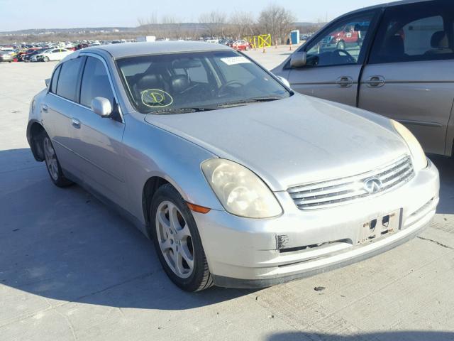 JNKCV51E43M322481 - 2003 INFINITI G35 GRAY photo 1