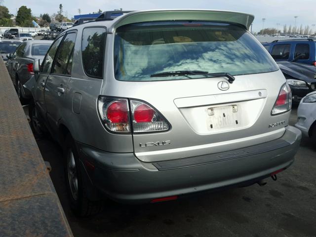 JTJHF10U330311742 - 2003 LEXUS RX 300 SILVER photo 3