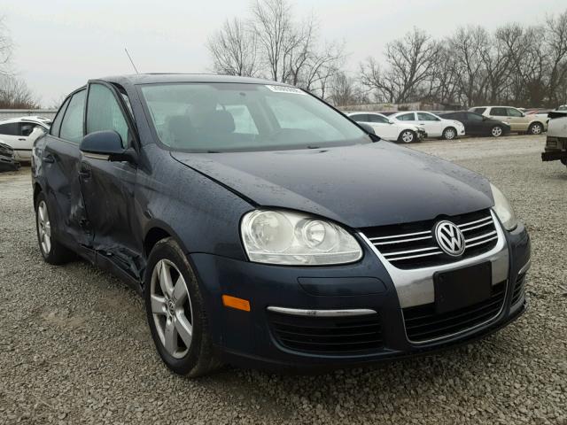 3VWJM71KX8M116846 - 2008 VOLKSWAGEN JETTA S BLUE photo 1