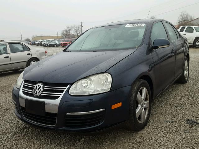 3VWJM71KX8M116846 - 2008 VOLKSWAGEN JETTA S BLUE photo 2