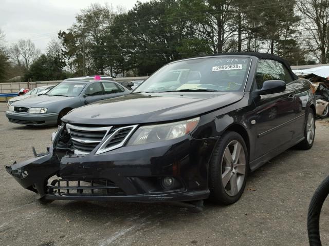 YS3FB79Y686004903 - 2008 SAAB 9-3 2.0T BLACK photo 2