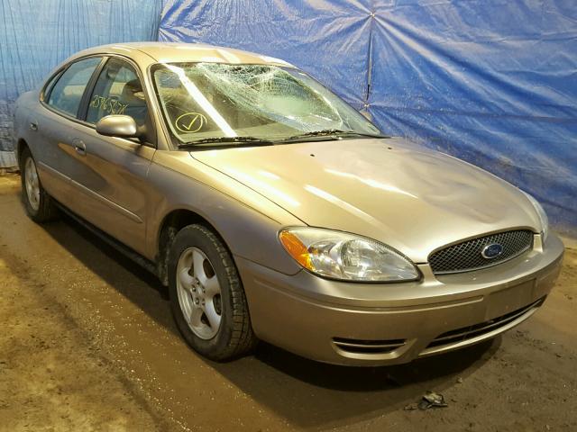 1FAFP53U04A104611 - 2004 FORD TAURUS SE TAN photo 1