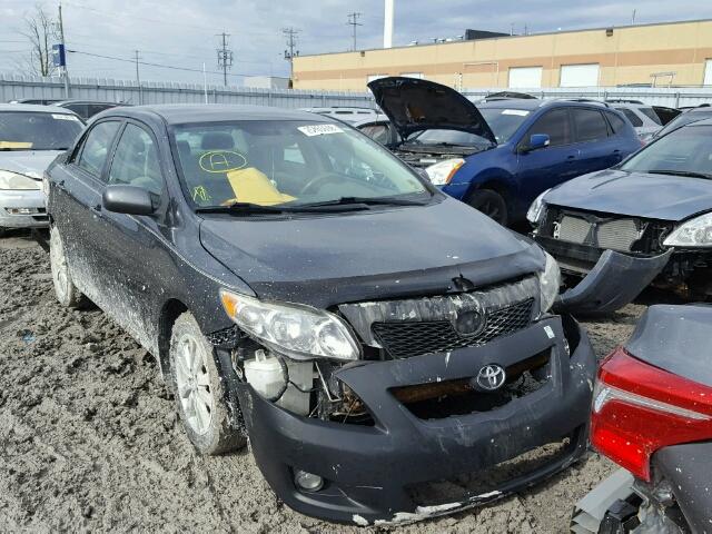 2T1BU40E69C085476 - 2009 TOYOTA COROLLA BA GRAY photo 1