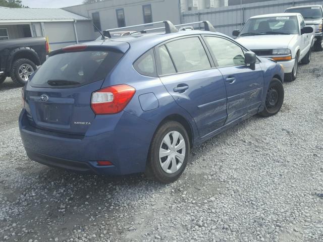 JF1GPAA63CG228904 - 2012 SUBARU IMPREZA BA BLUE photo 4