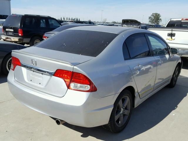 2HGFA166X9H357639 - 2009 HONDA CIVIC SILVER photo 4