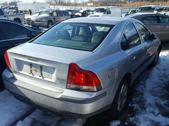 YV1RS58DX22187528 - 2002 VOLVO S60 2.4T GRAY photo 4