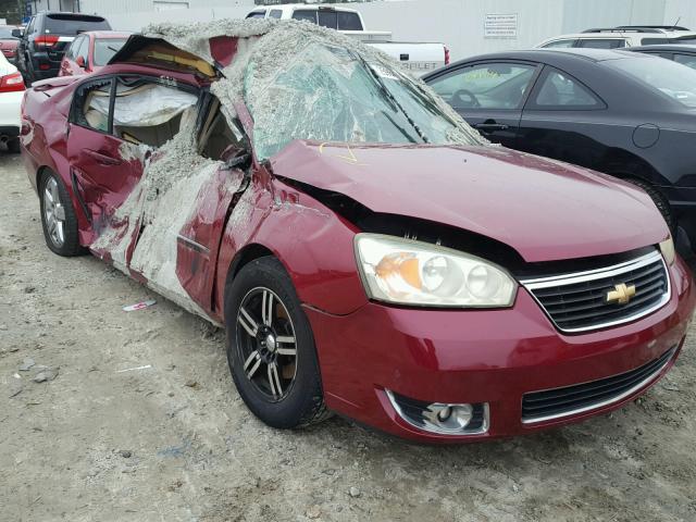 1G1ZU53856F191360 - 2006 CHEVROLET MALIBU LTZ BURGUNDY photo 1