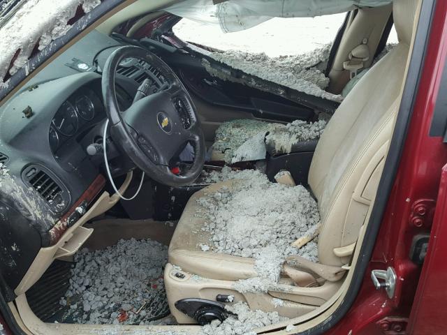 1G1ZU53856F191360 - 2006 CHEVROLET MALIBU LTZ 勃艮第红 照片 5