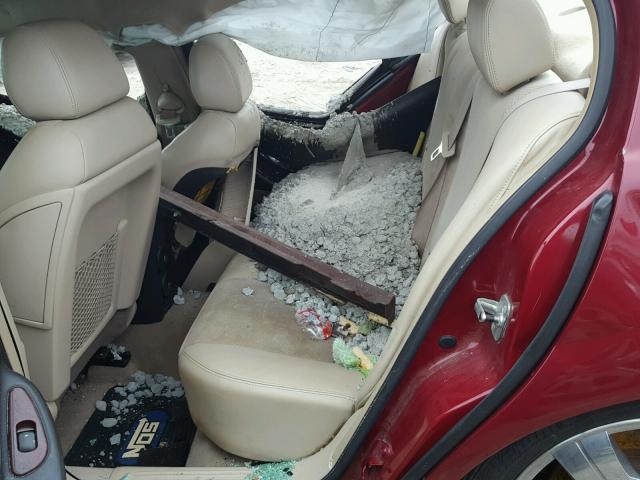 1G1ZU53856F191360 - 2006 CHEVROLET MALIBU LTZ 勃艮第红 照片 6