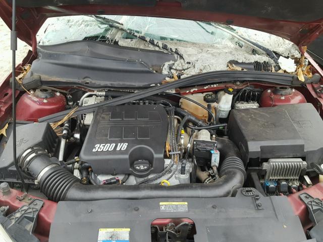 1G1ZU53856F191360 - 2006 CHEVROLET MALIBU LTZ 勃艮第红 照片 7