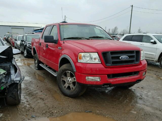 1FTPW14535KE66381 - 2005 FORD F150 SUPER RED photo 1