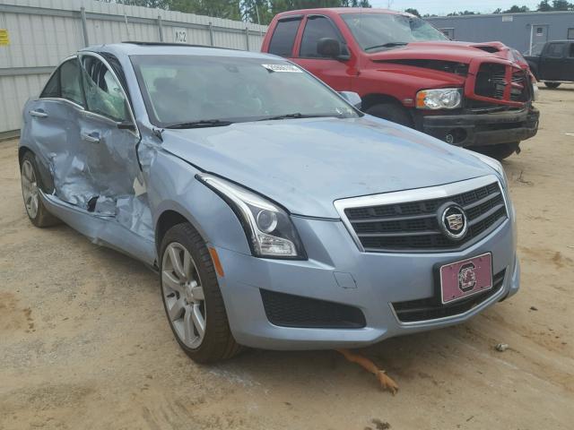 1G6AA5RA8D0133401 - 2013 CADILLAC ATS BLUE photo 1