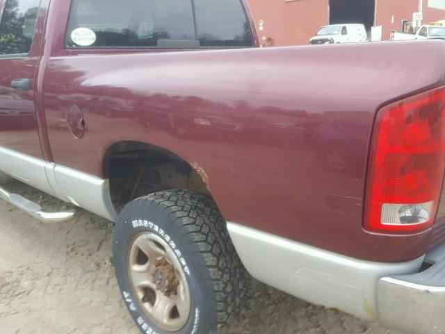 3D7KU28D33G732838 - 2003 DODGE RAM 2500 S MAROON photo 9