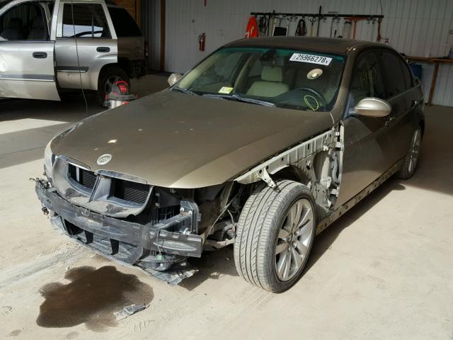 WBAVB17536NK37582 - 2006 BMW 325 I AUTO BEIGE photo 2