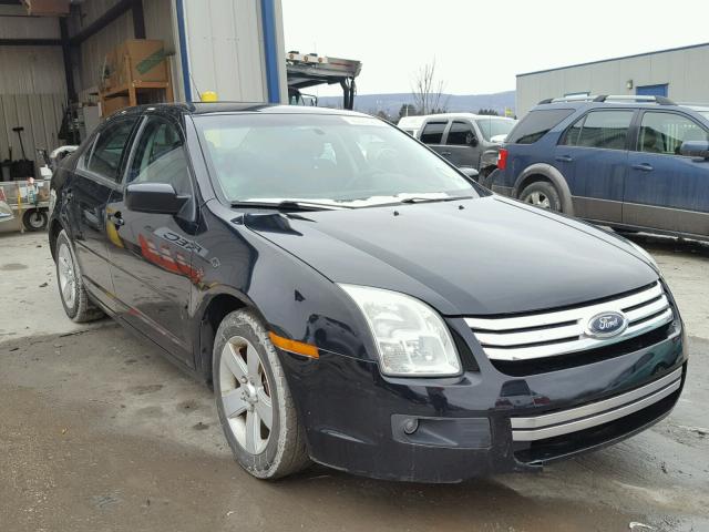 3FAHP07Z58R269938 - 2008 FORD FUSION SE BLACK photo 1