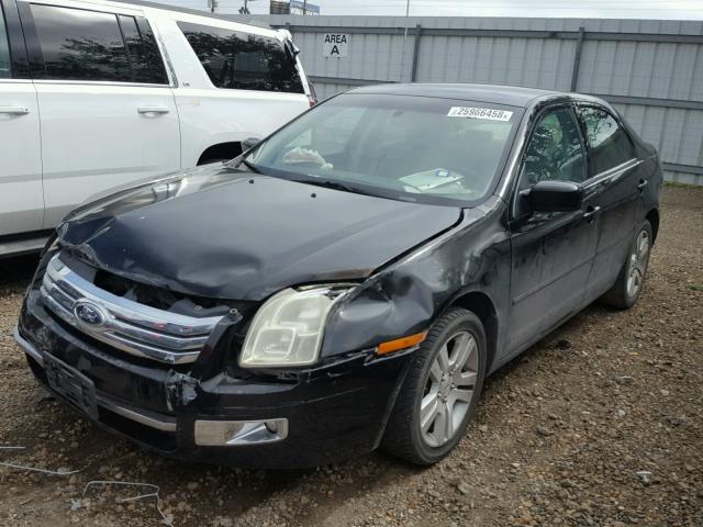 3FAHP08127R119325 - 2007 FORD FUSION SEL BLACK photo 2