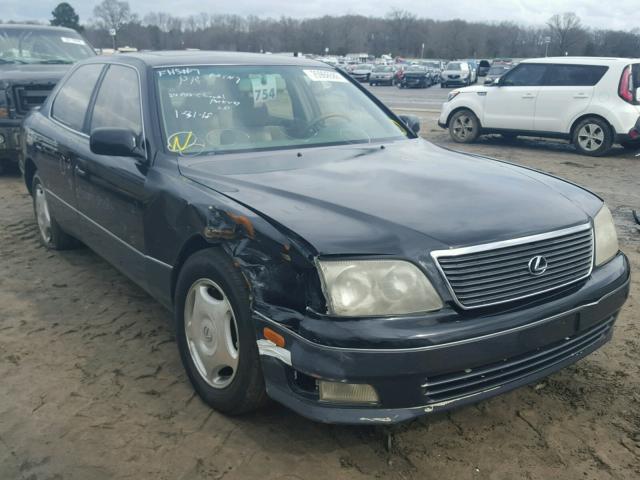 JT8BH28F2X0152618 - 1999 LEXUS LS 400 BLACK photo 1