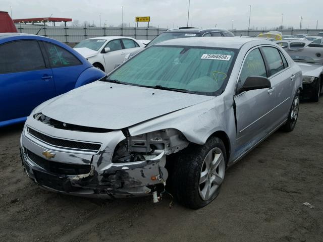 1G1ZB5E16BF297753 - 2011 CHEVROLET MALIBU LS SILVER photo 2