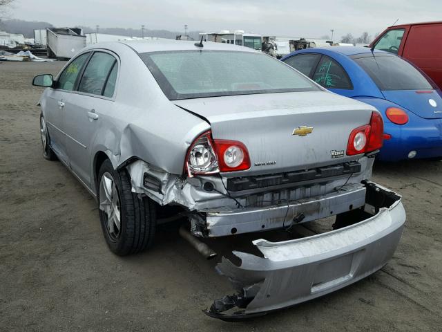 1G1ZB5E16BF297753 - 2011 CHEVROLET MALIBU LS SILVER photo 3